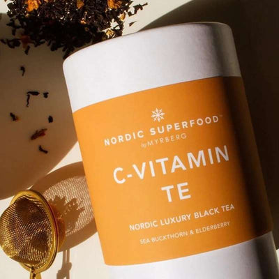 Nordic Superfood -Nordic Luxury Black C-Vitamin Te 80g.