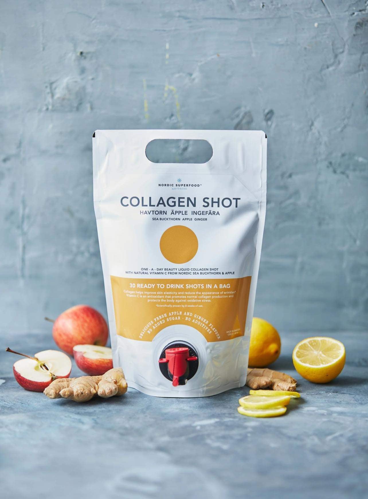 Collagen Premium+ Shot Liquid Bag w. Tap 1200ml