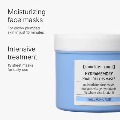 Comfort Zone - Hydramemory Hyalu-Daily 15 Masks